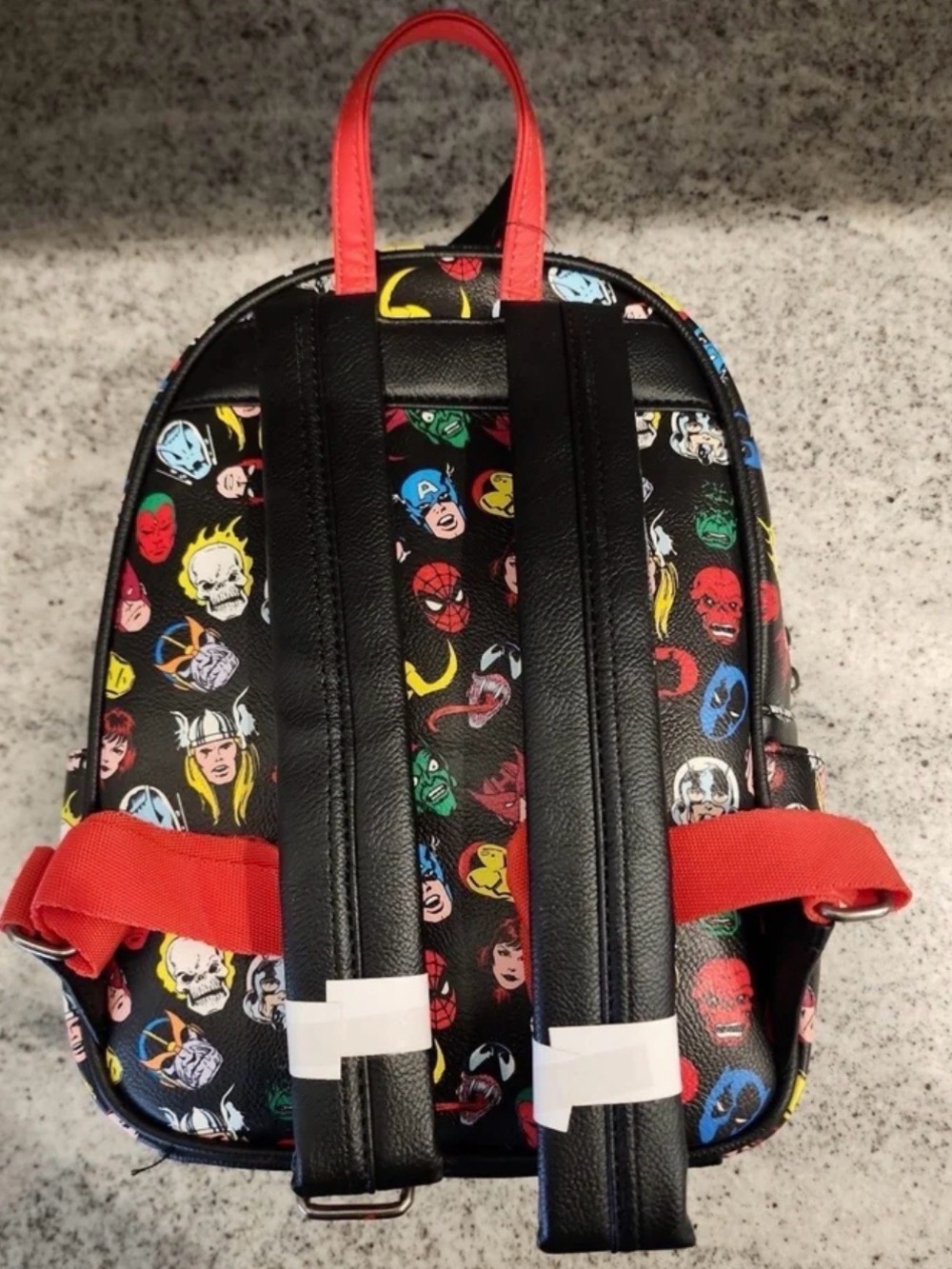 New with Tags Marvel 80th Anniversary Avengers Funko Loungefly Style Backpack - Picture 2 of 3